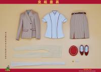 予約 CUKE TOYS  The Flight Attendant Set  1/6  素体なし 頭彫りなし  MA-032