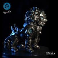 予約 MP Studio   Cyber Green Lion  21cm  スタチュー    MP001