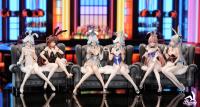 予約 Bunny Studio Bunny Girl Furina & Kamisato Ayaka & Sangonomiya Kokomi & Hu Tao  1/7   スタチュー  