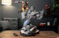 予約 Sideshow Grey Hulk vs Wolverine  58cm  スタチュー   2002162