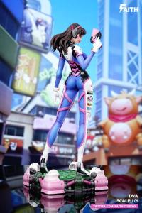 予約 Faith Studio    Overwatch #1 Game Girl D.va  1/6  スタチュー  