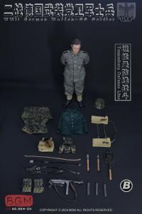 予約 BGM WWII German Waffen-SS Soldier Tannenberg Defense Line 1944 1/6 素体なし 頭彫りなし BGM-011B