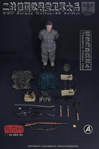 予約 BGM  WWII German Waffen-SS Soldier Tannenberg Defense Line 1944  1/6  素体なし 頭彫りなし BGM-011A