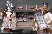 予約 303TOYS  SAGE SERIES - DU FU, THE POET SAGE (RESIDING IN CAPITAL ON A DONKEY EDITION) 杜甫   1/12  アクションフィギュア SR002B