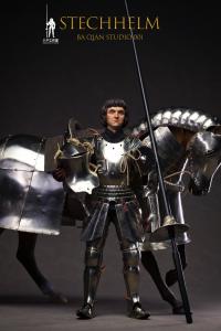 予約 八千Studio  All metal medieval knight - frog helmet  1/6 アクションフィギュア BQ-001